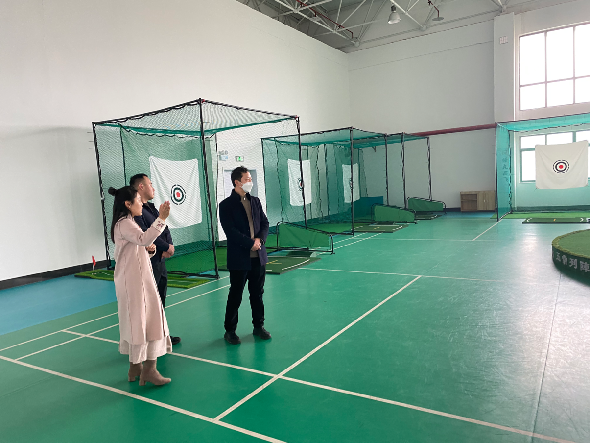 山东省工信厅委托省设备管理协会杨双健一行到访明德学院
