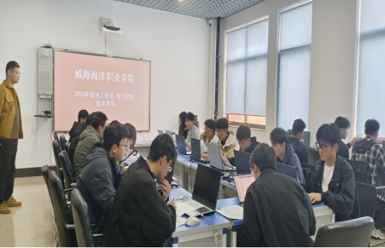 机电工程系成功举办技能竞赛月活动
